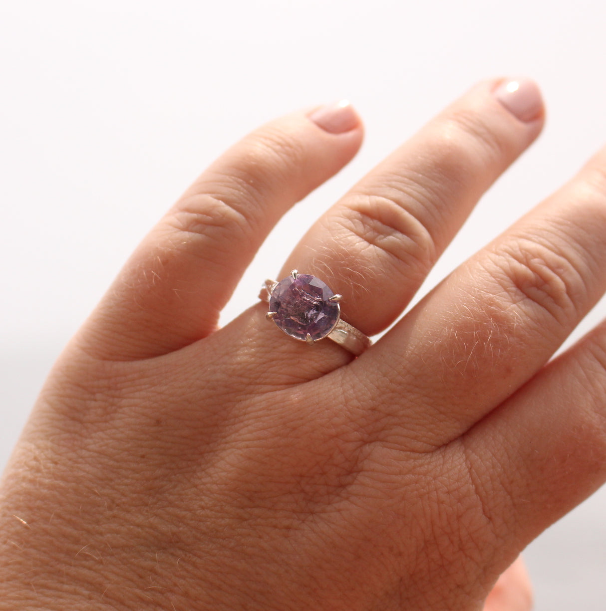 Amethyst Sand and Water Ring