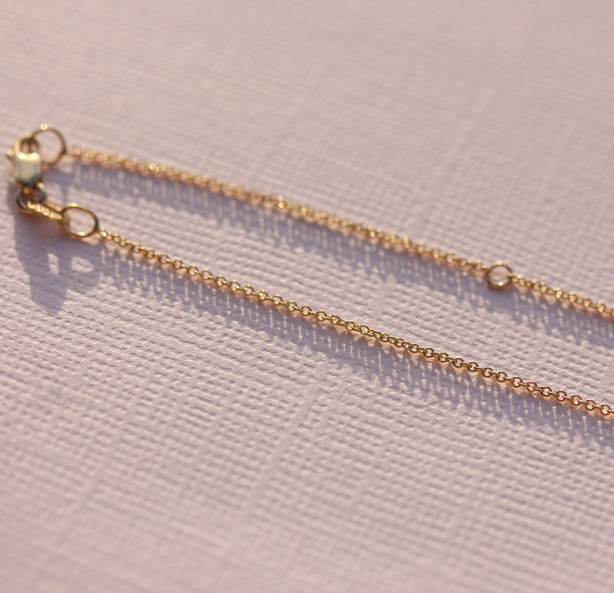 14k Yellow gold and Aquamarine Pear Necklace