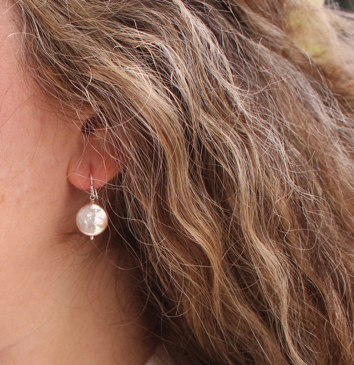 Drop Pearl Earrings