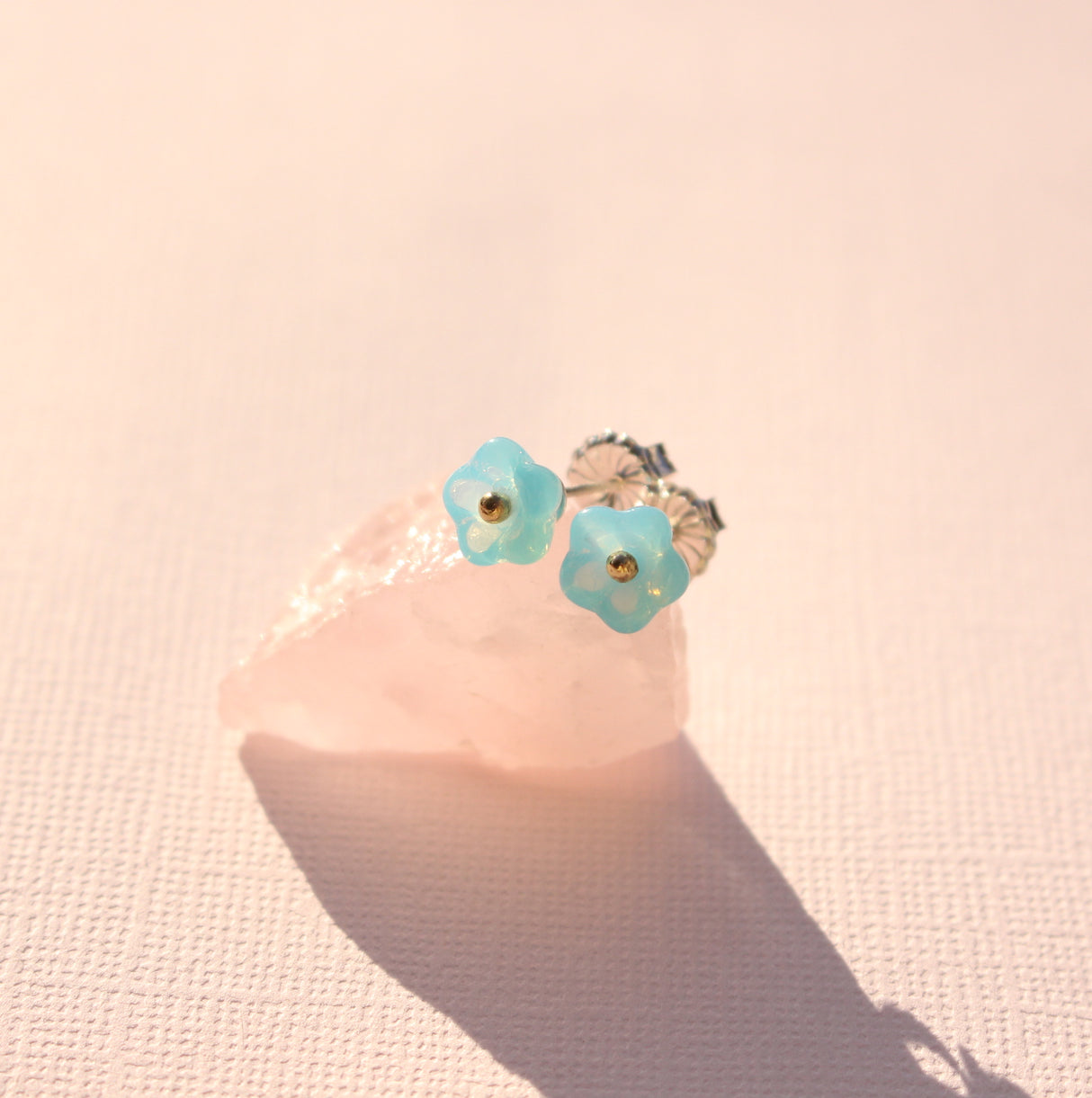 Forget-me-not earrings