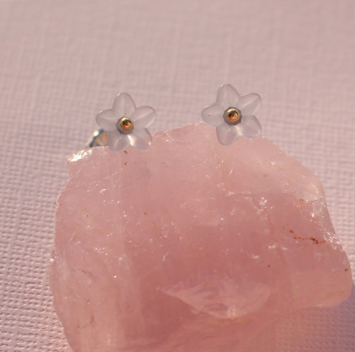 Forget-me-not earrings