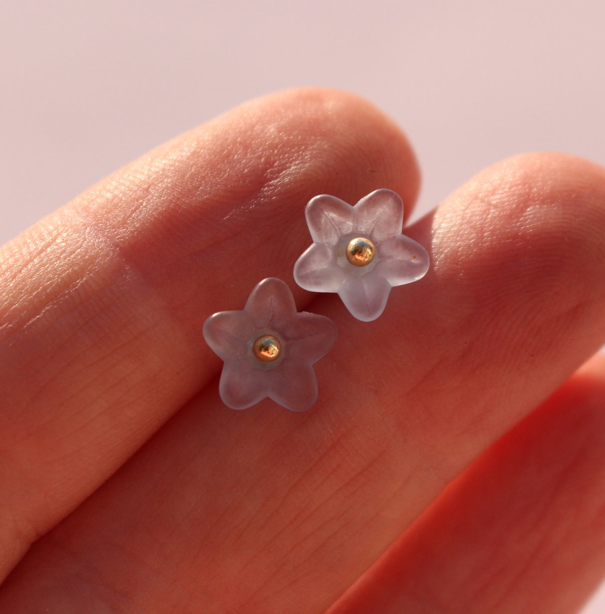 Forget-me-not earrings