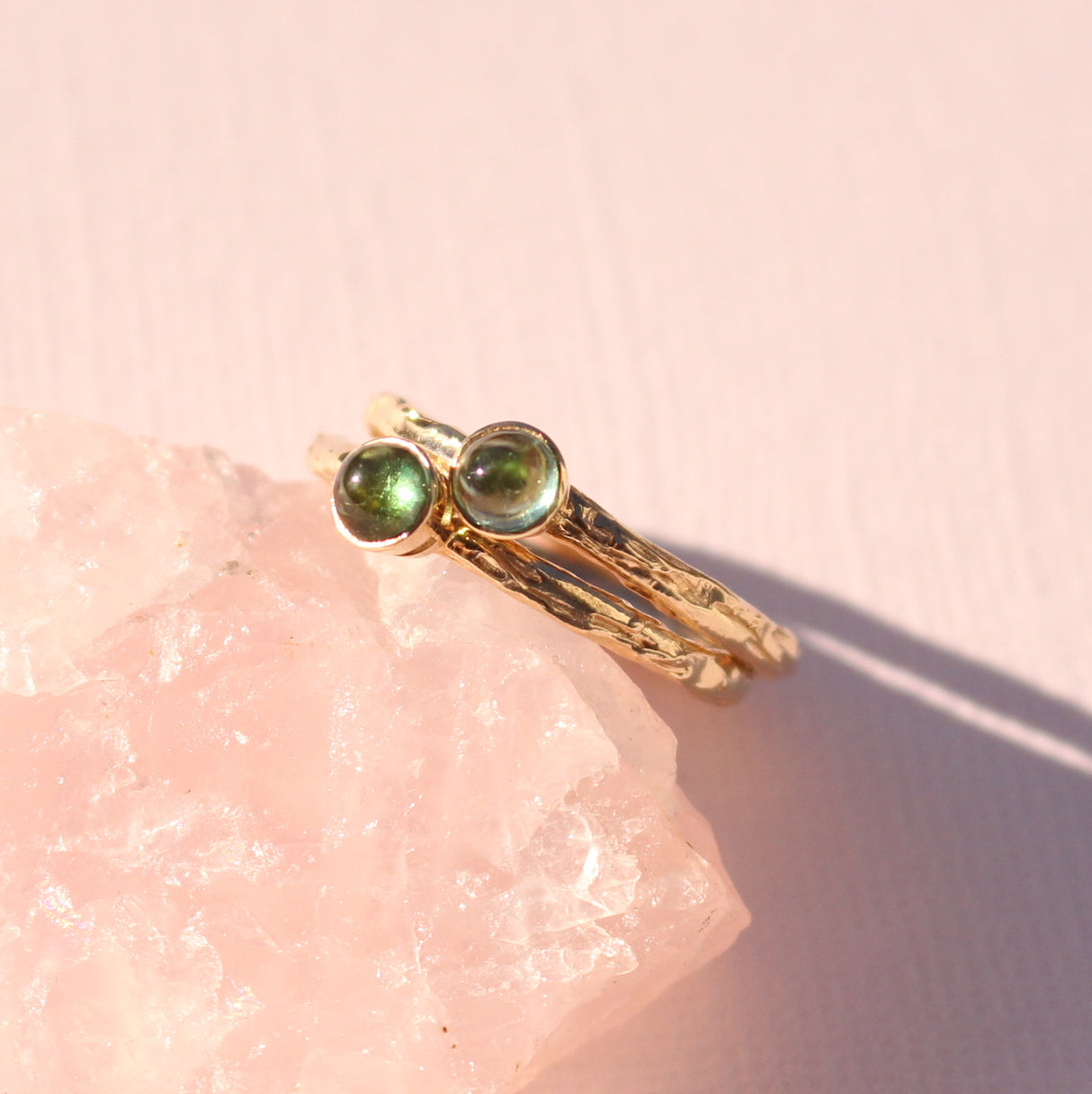 Stackable Tourmaline Rings