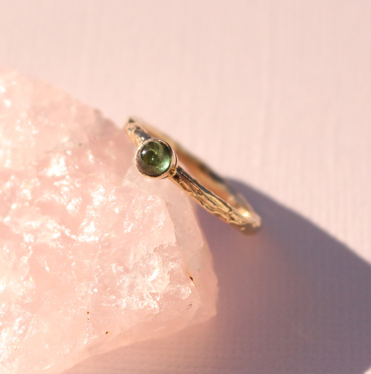 Stackable Tourmaline Rings