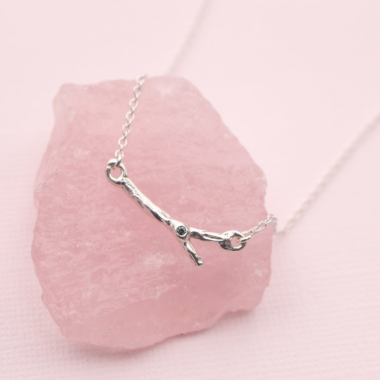 Delicate branch necklace