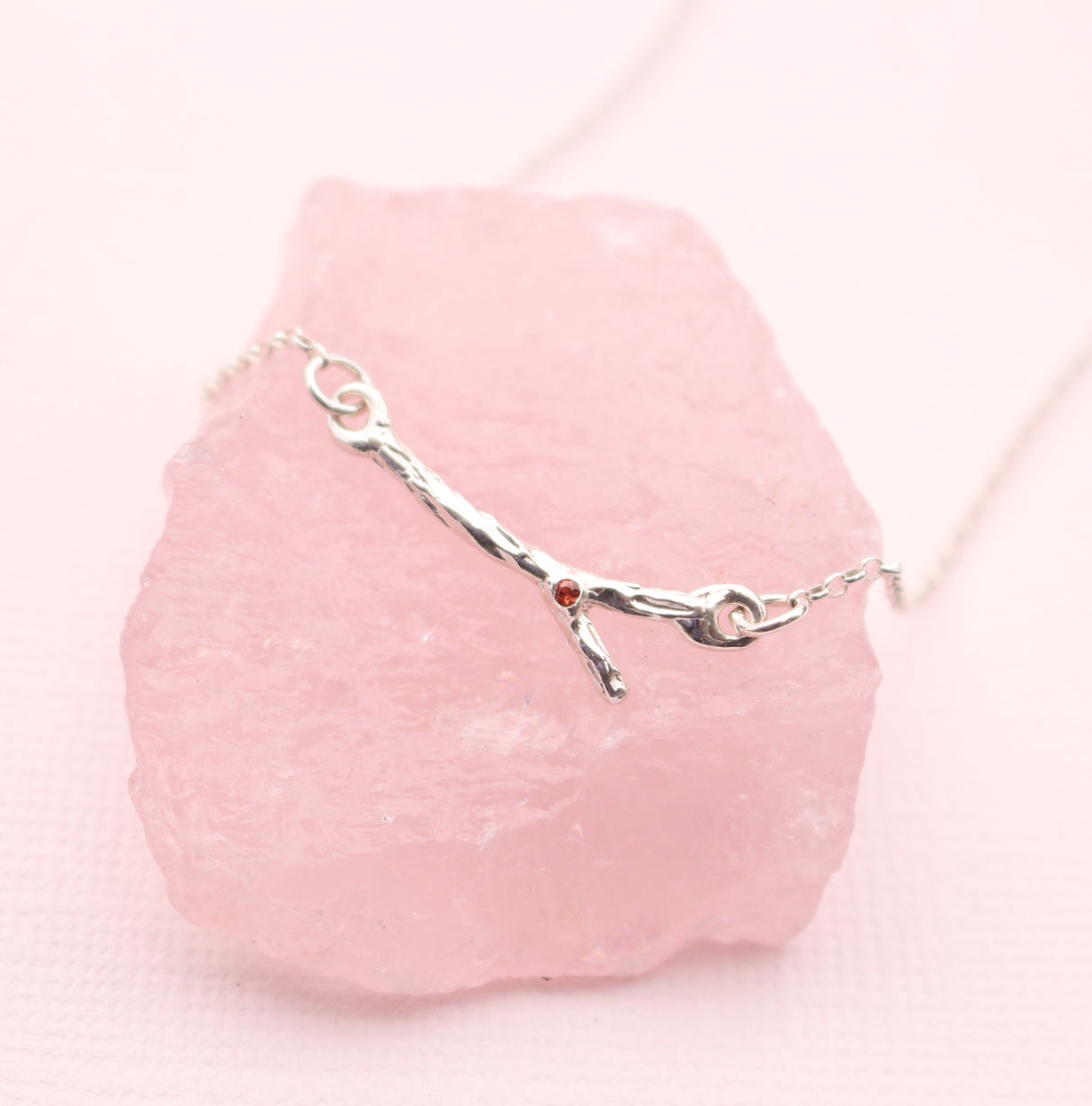 Delicate branch necklace