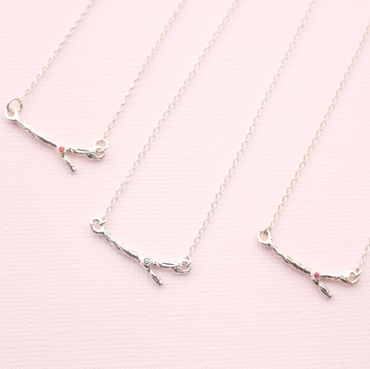 Delicate branch necklace