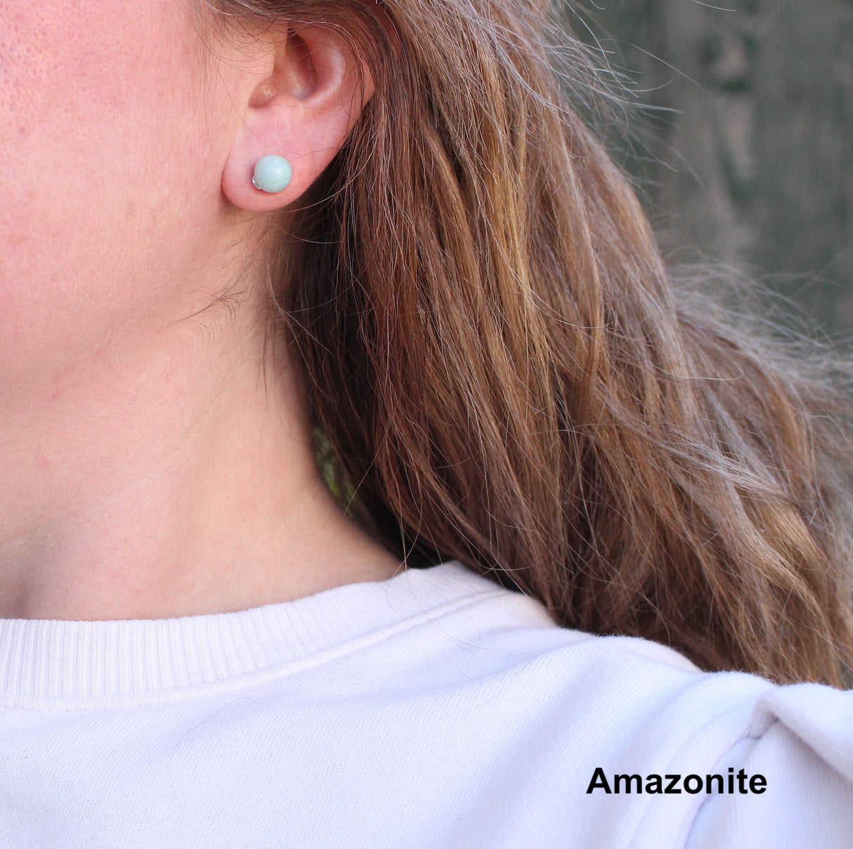 Four-Leaf Clover Gemstone Earrings