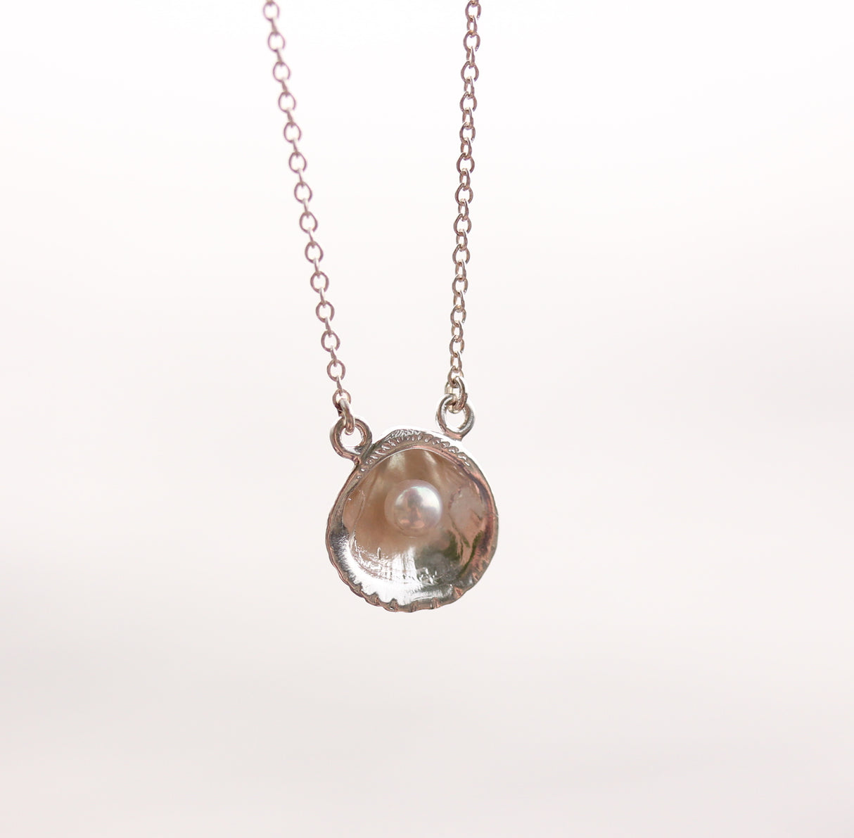 Shell and Pearl Necklace