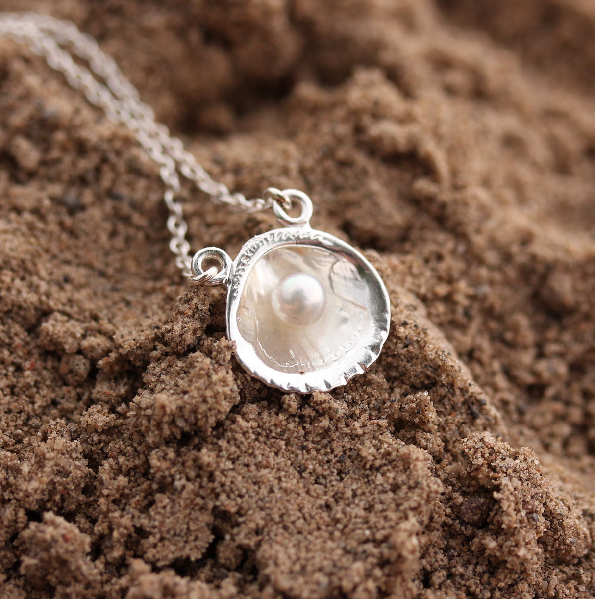 Shell and Pearl Necklace