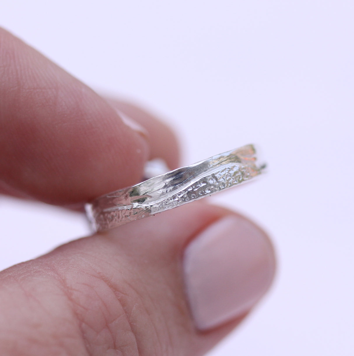 Amethyst Sand and Water Ring