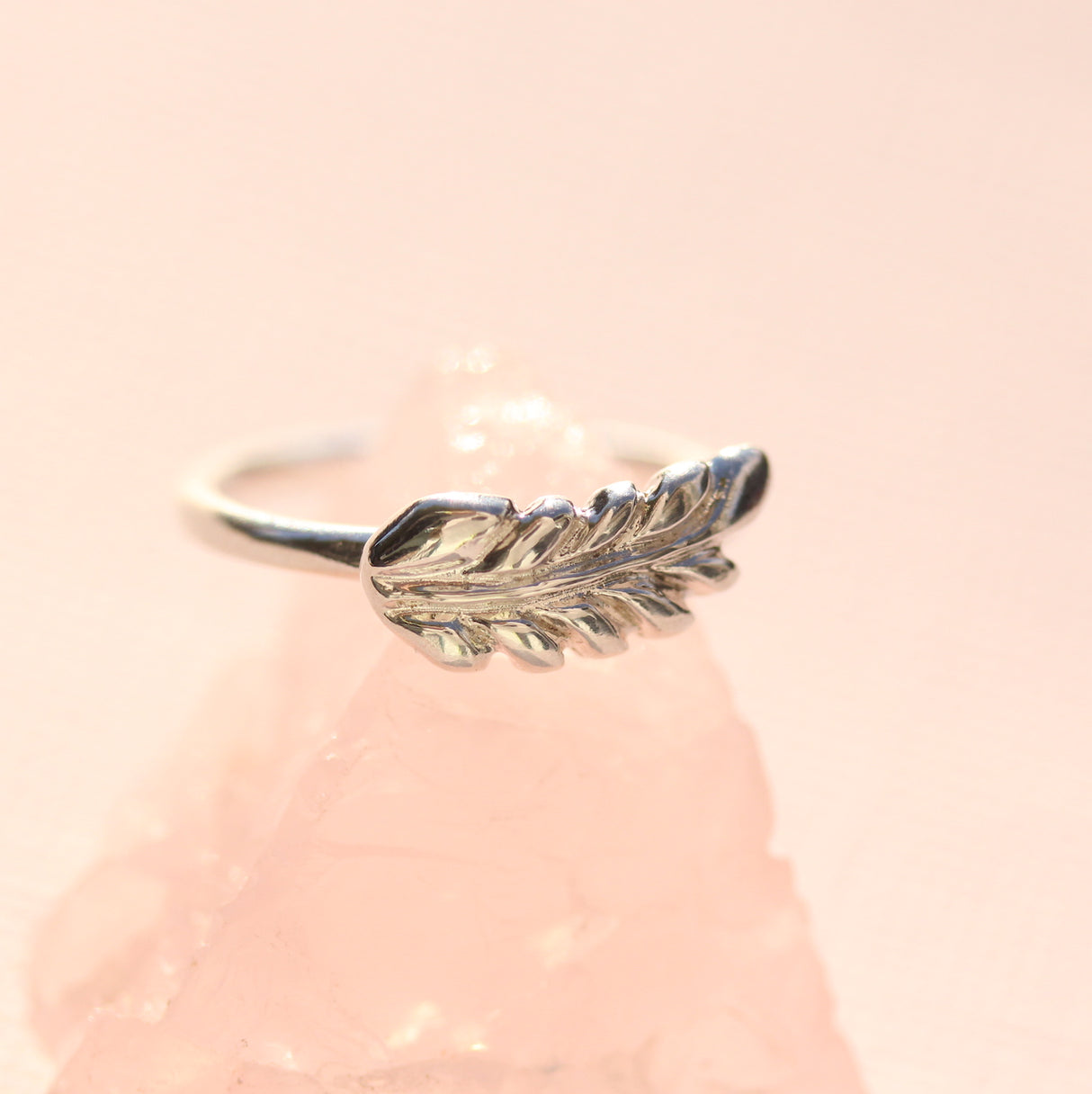 Sterling Silver Fern Ring