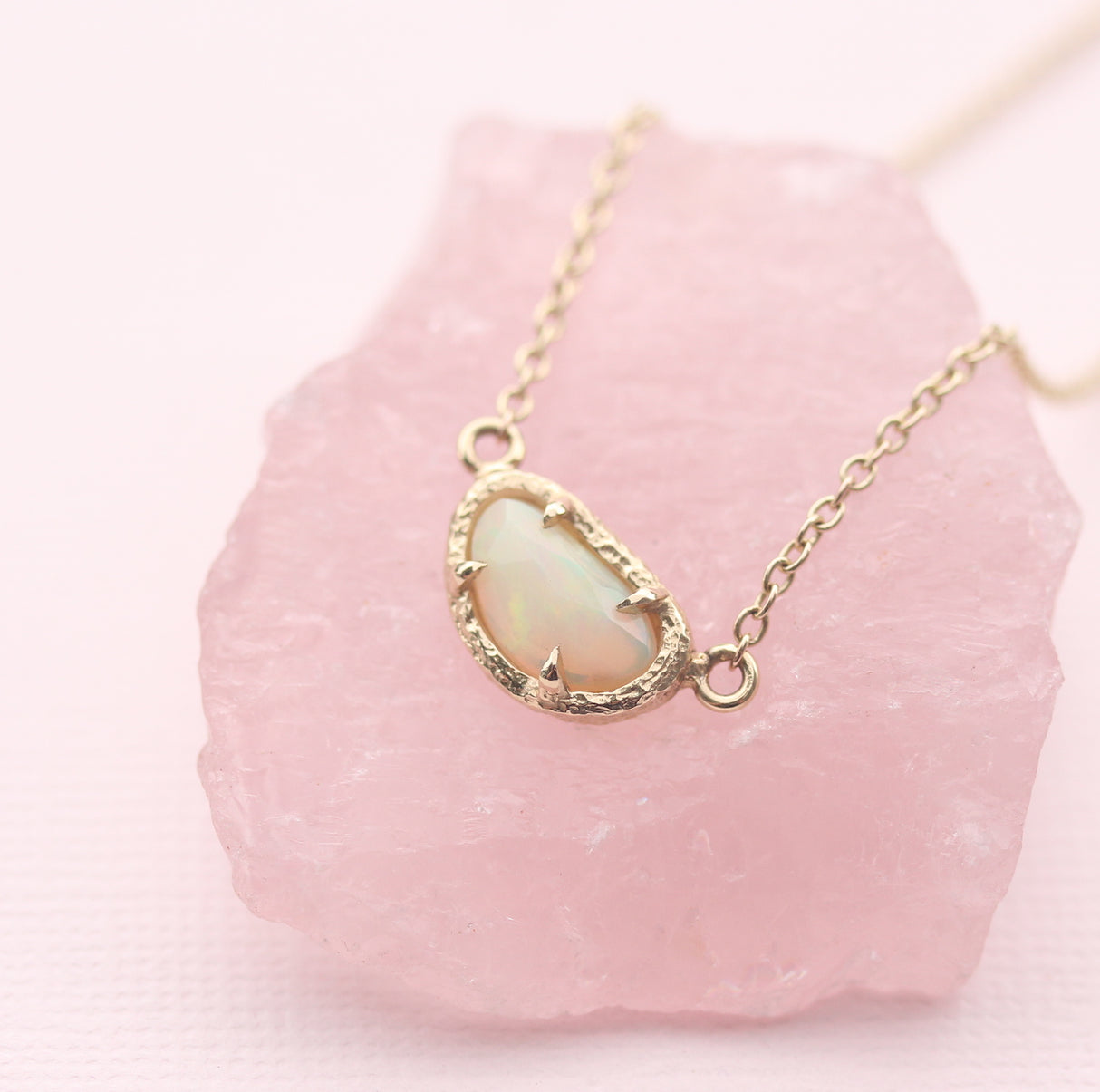 Sand and Opal Necklace