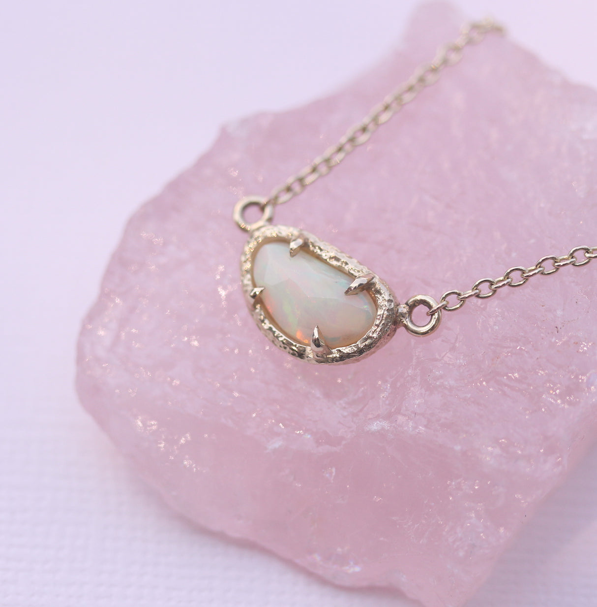 Sand and Opal Necklace