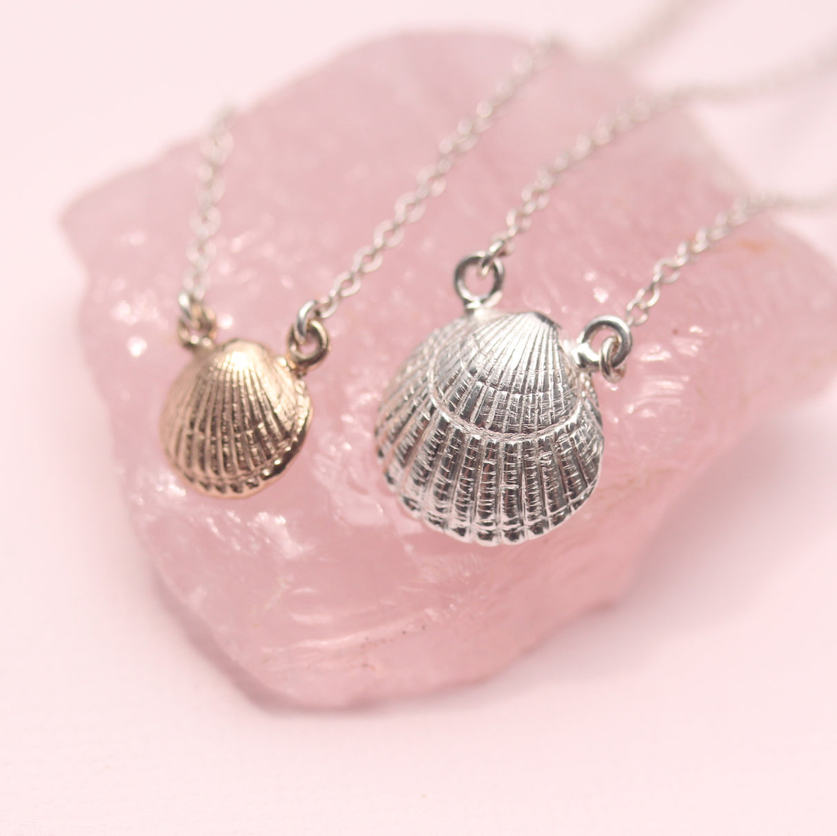 Shell and Pearl Necklace