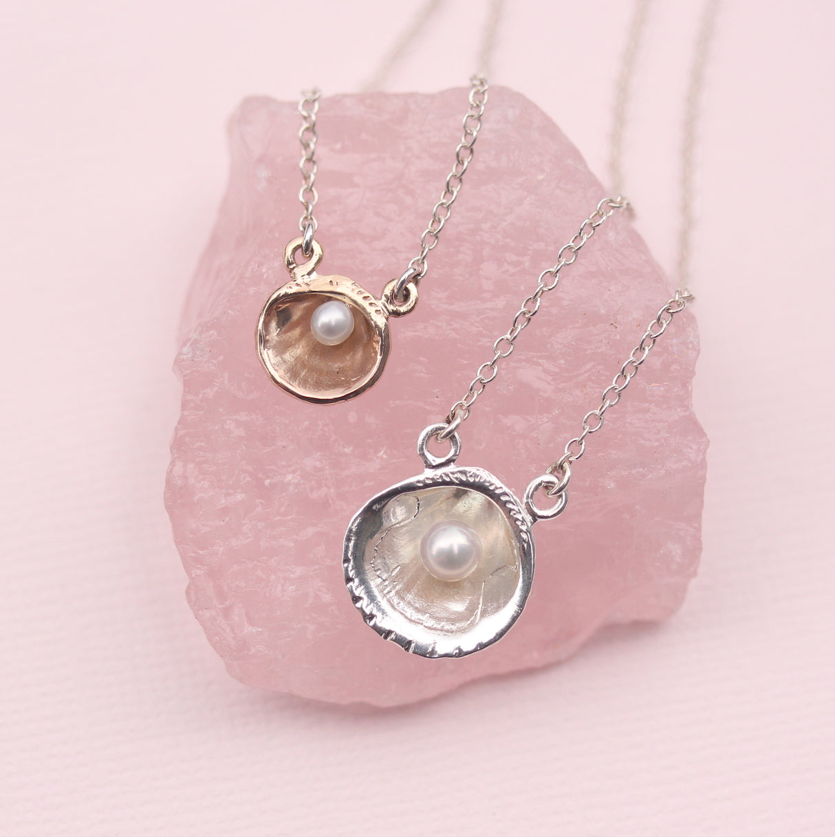 Shell and Pearl Necklace