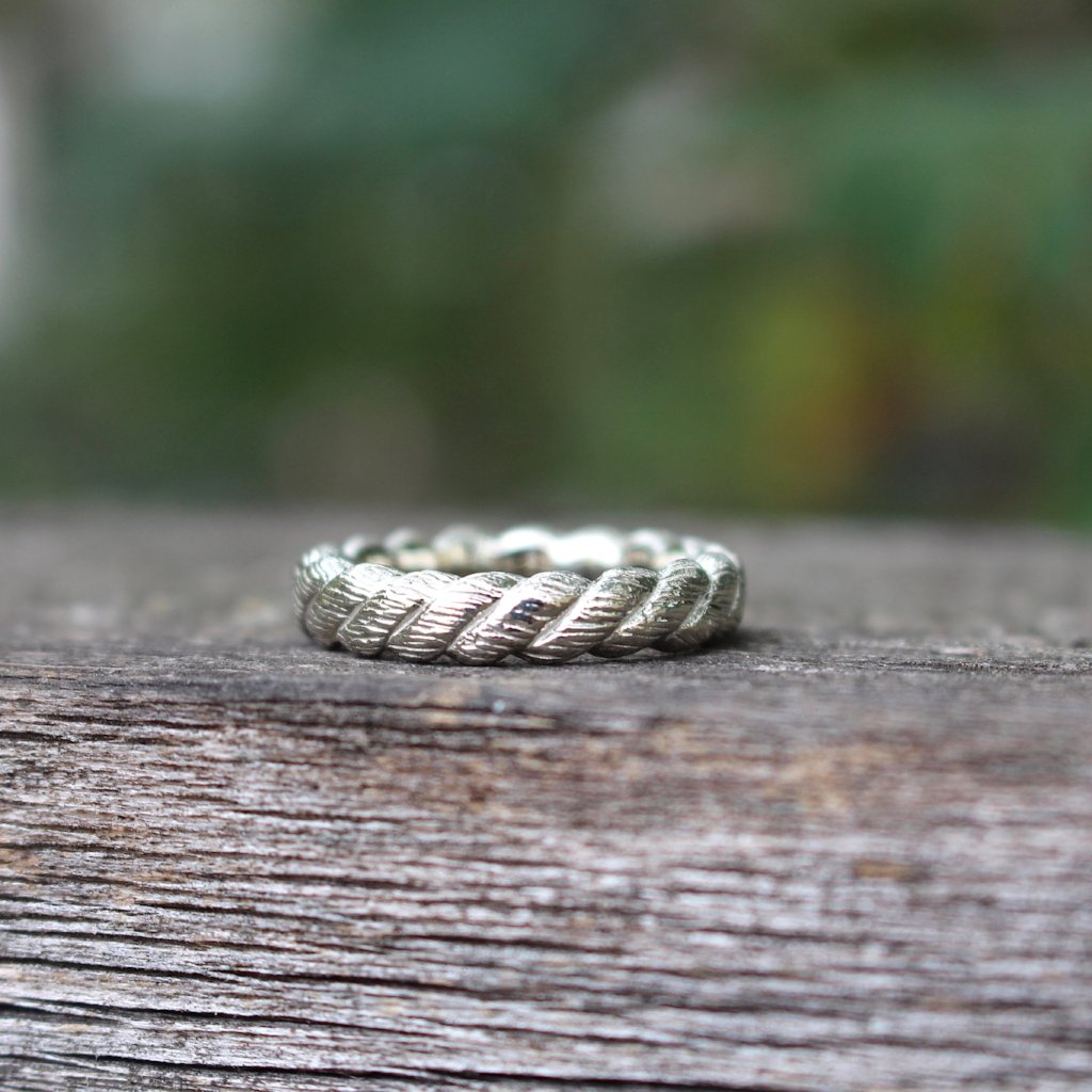Rope Wedding Ring - Kathryn Rebecca