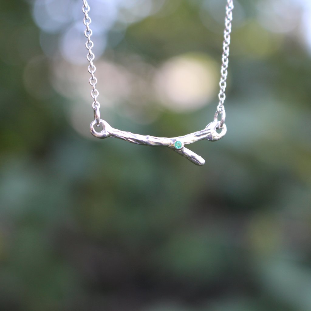 Delicate branch necklace - Kathryn Rebecca
