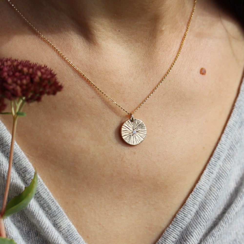 Starburst Medallion necklace