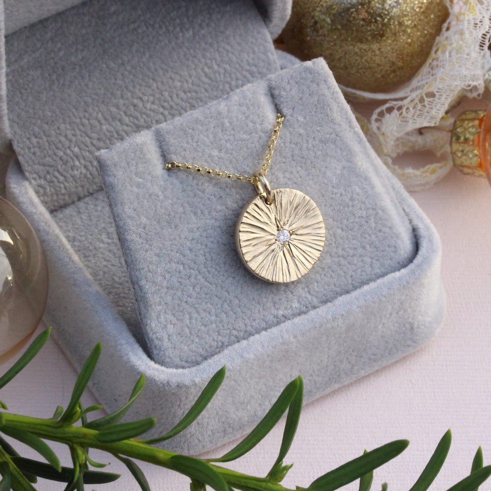 Starburst Medallion necklace