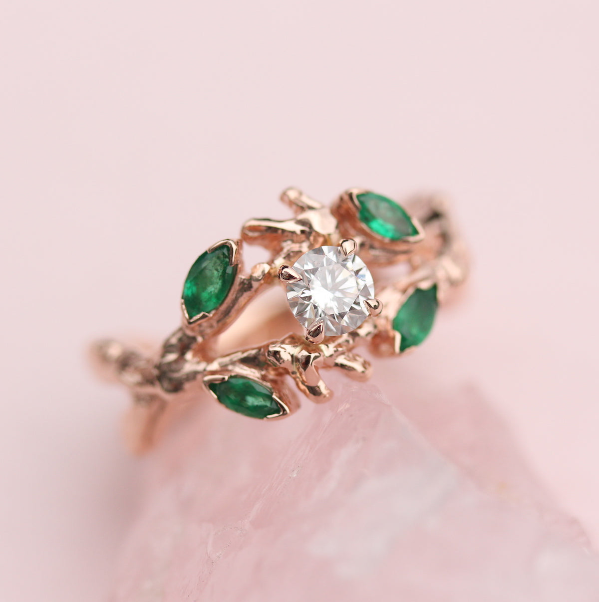 Branch, Leaf and Flower Rings