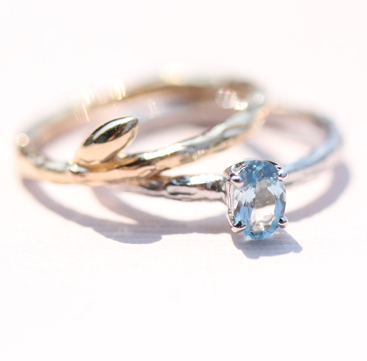 Aquamarine ring