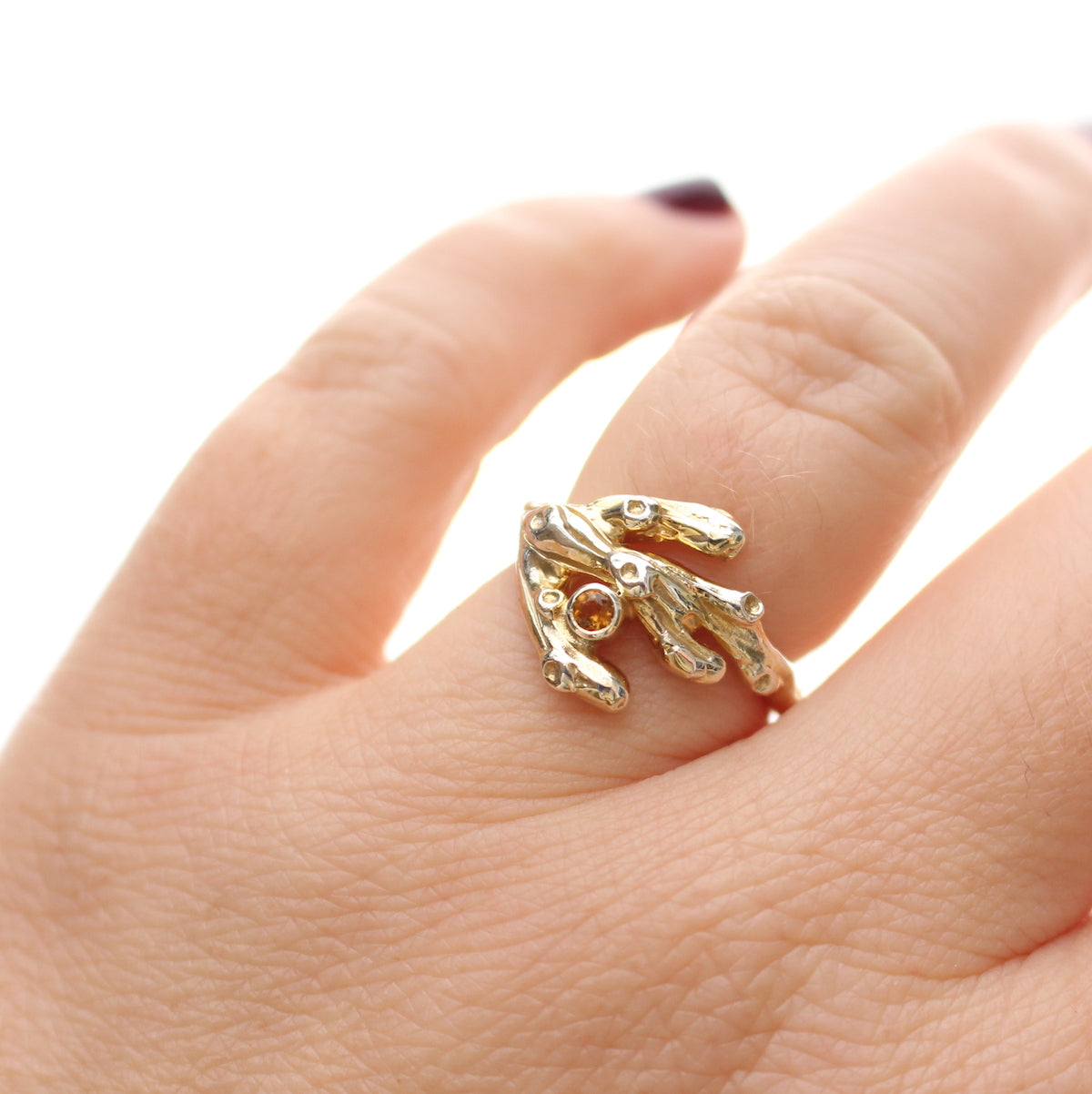 Samantha - branch ring - Kathryn Rebecca