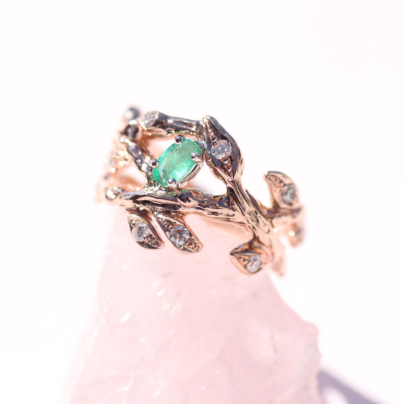 Branch, Leaf and Flower Rings