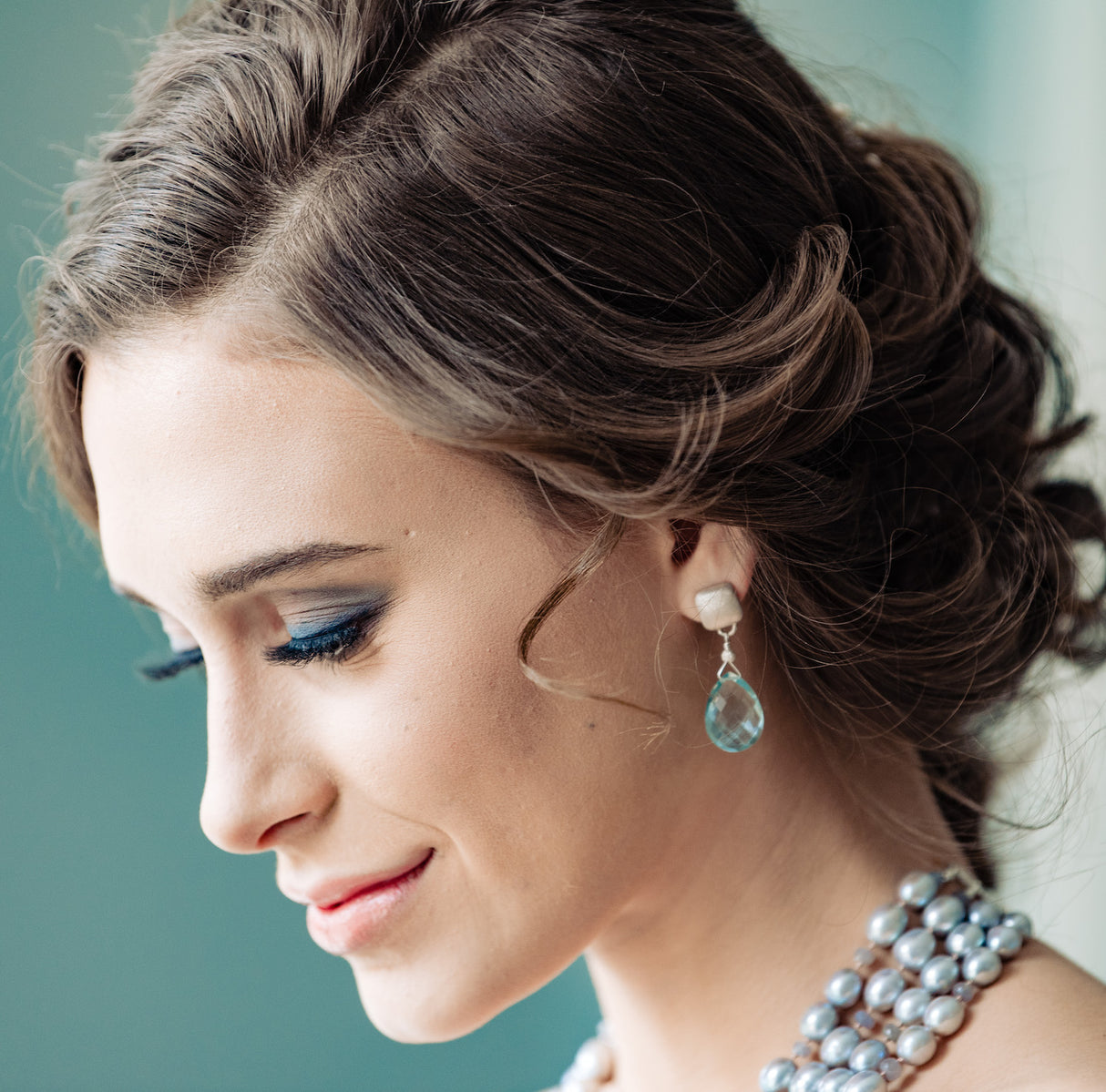 Multi Strand Pearl Necklace - Kathryn Rebecca