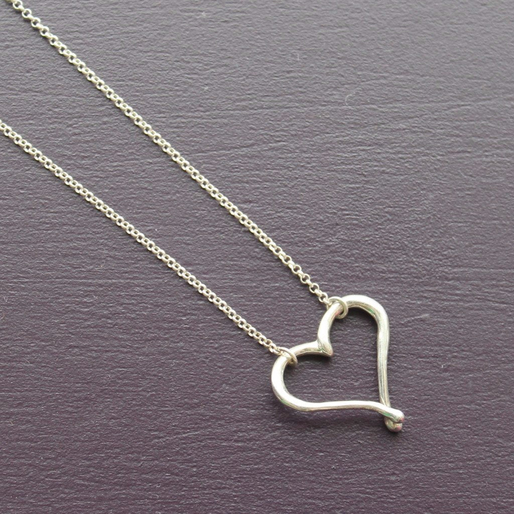 Large heart necklace - Kathryn Rebecca