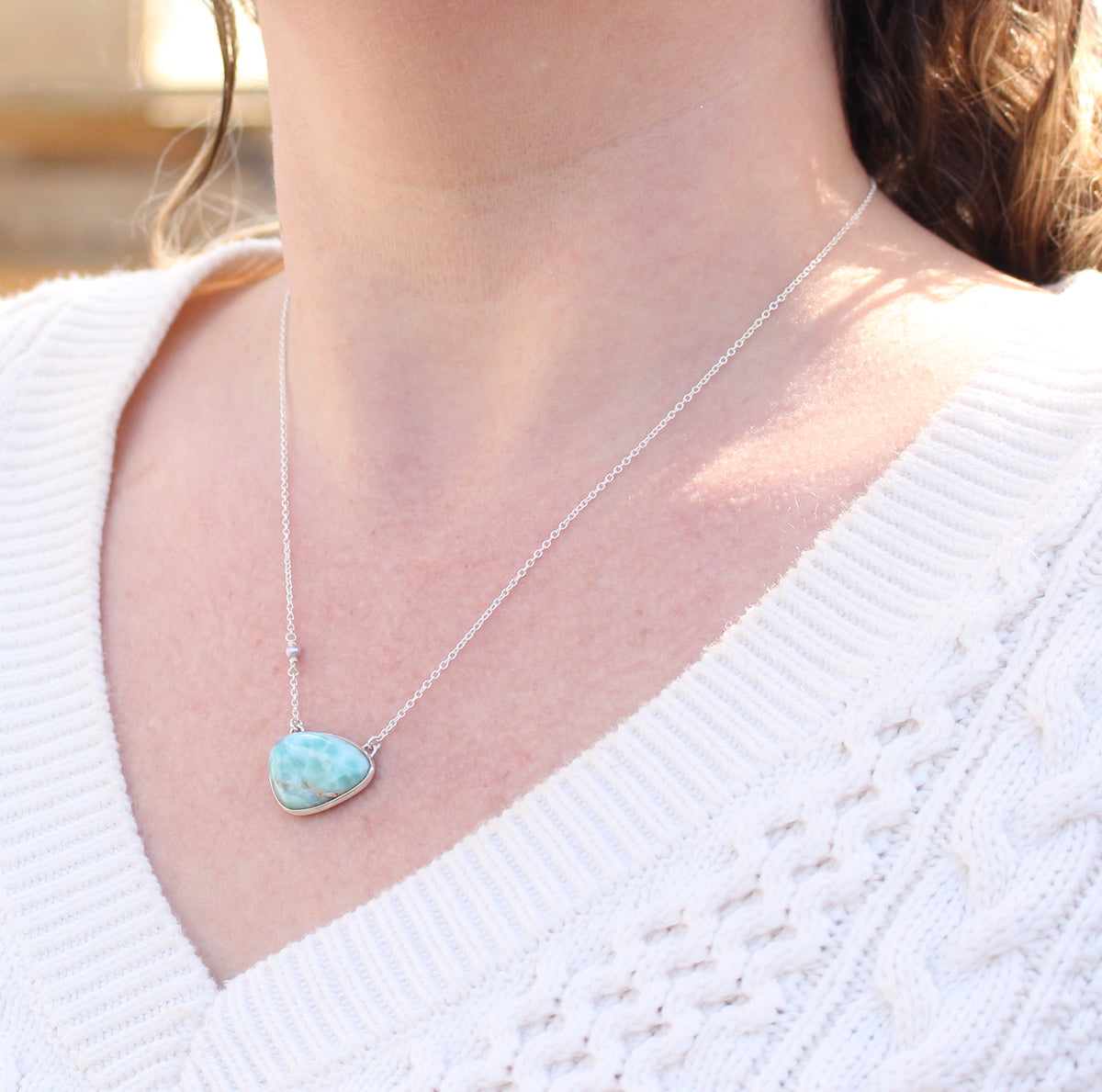 Larimar Necklace