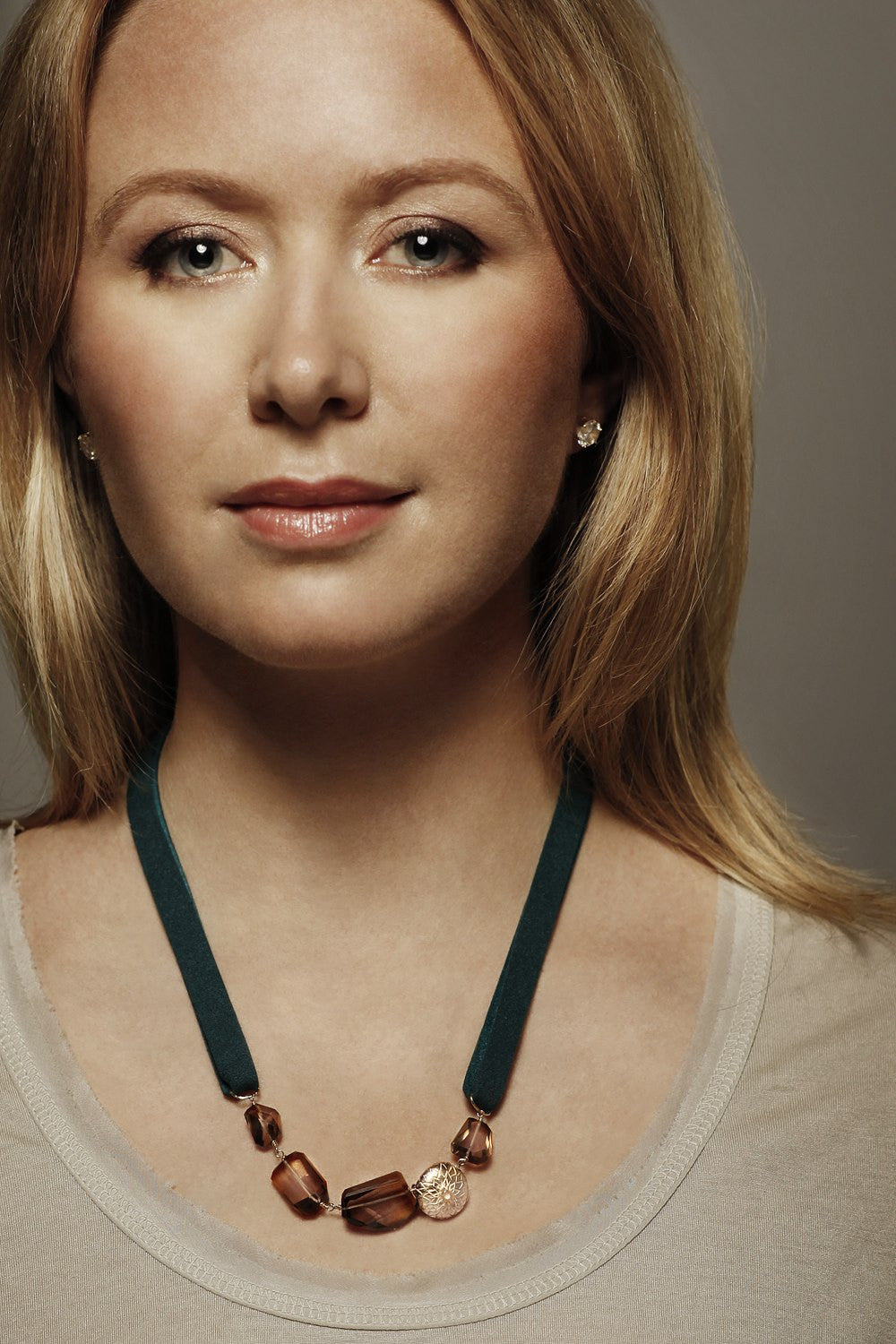 Fallen acorn - Statement necklace - Kathryn Rebecca