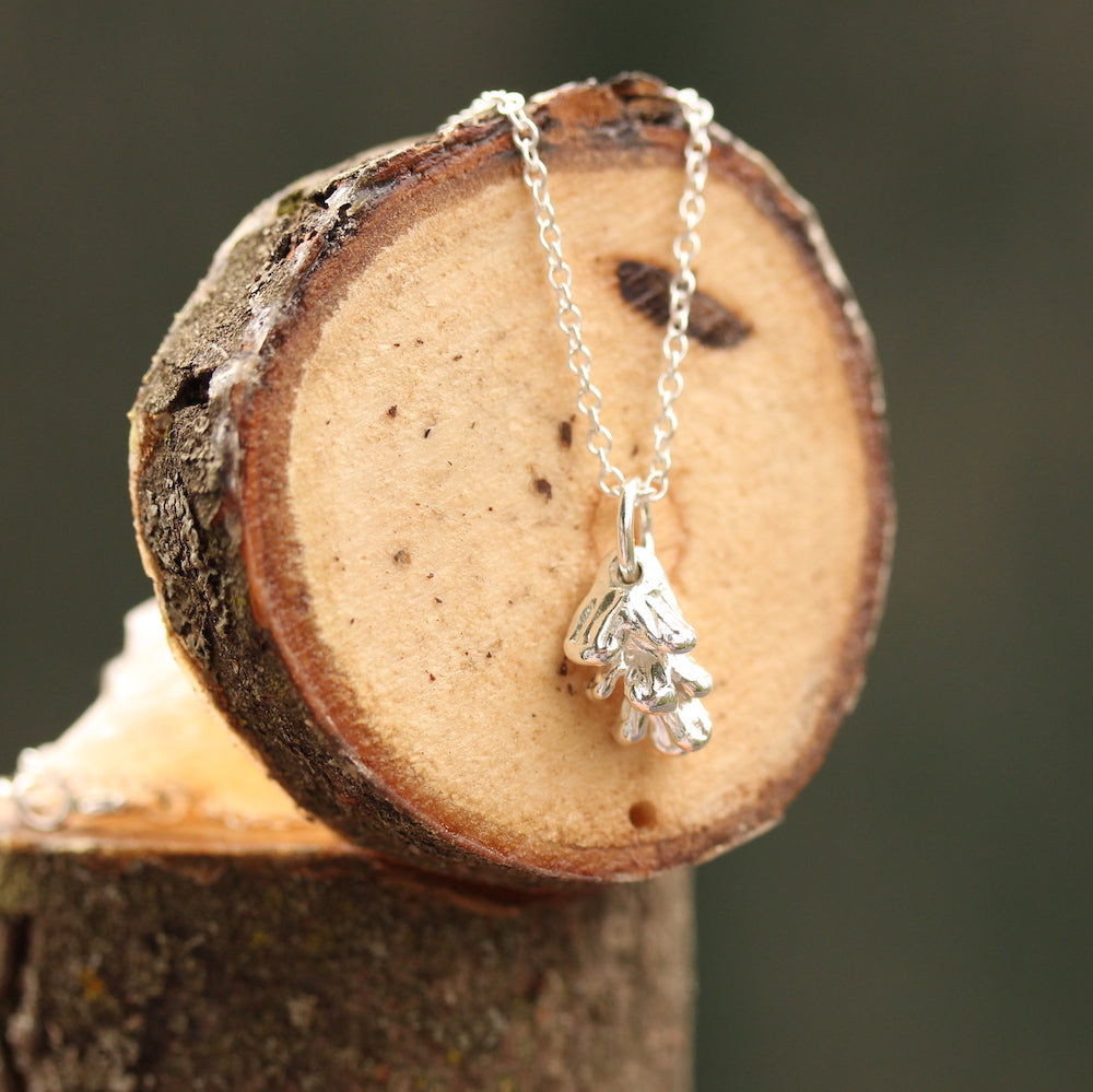 Pinecone Pendant Necklace