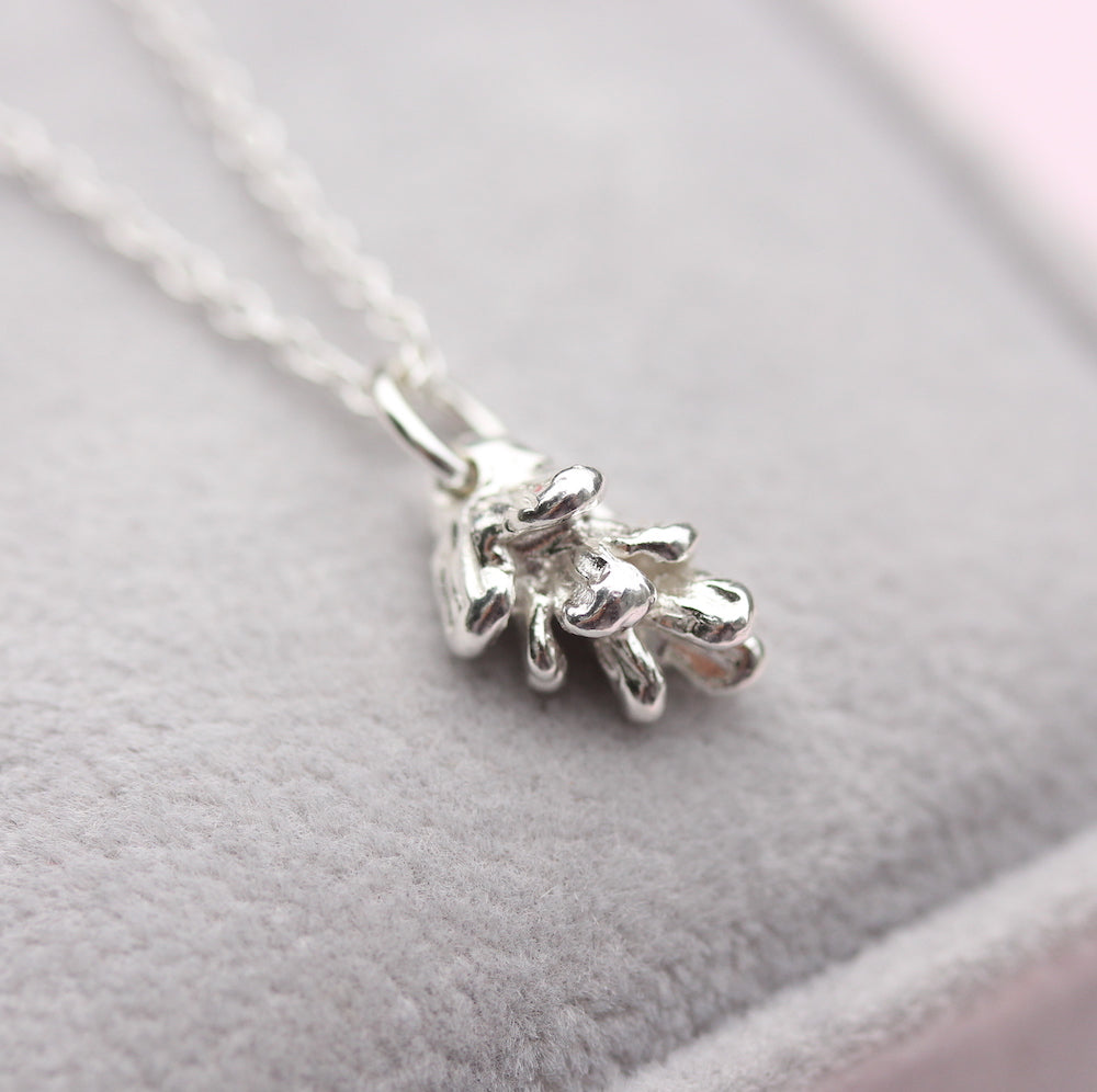 Pinecone Pendant Necklace