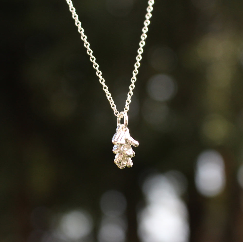 Pinecone Pendant Necklace
