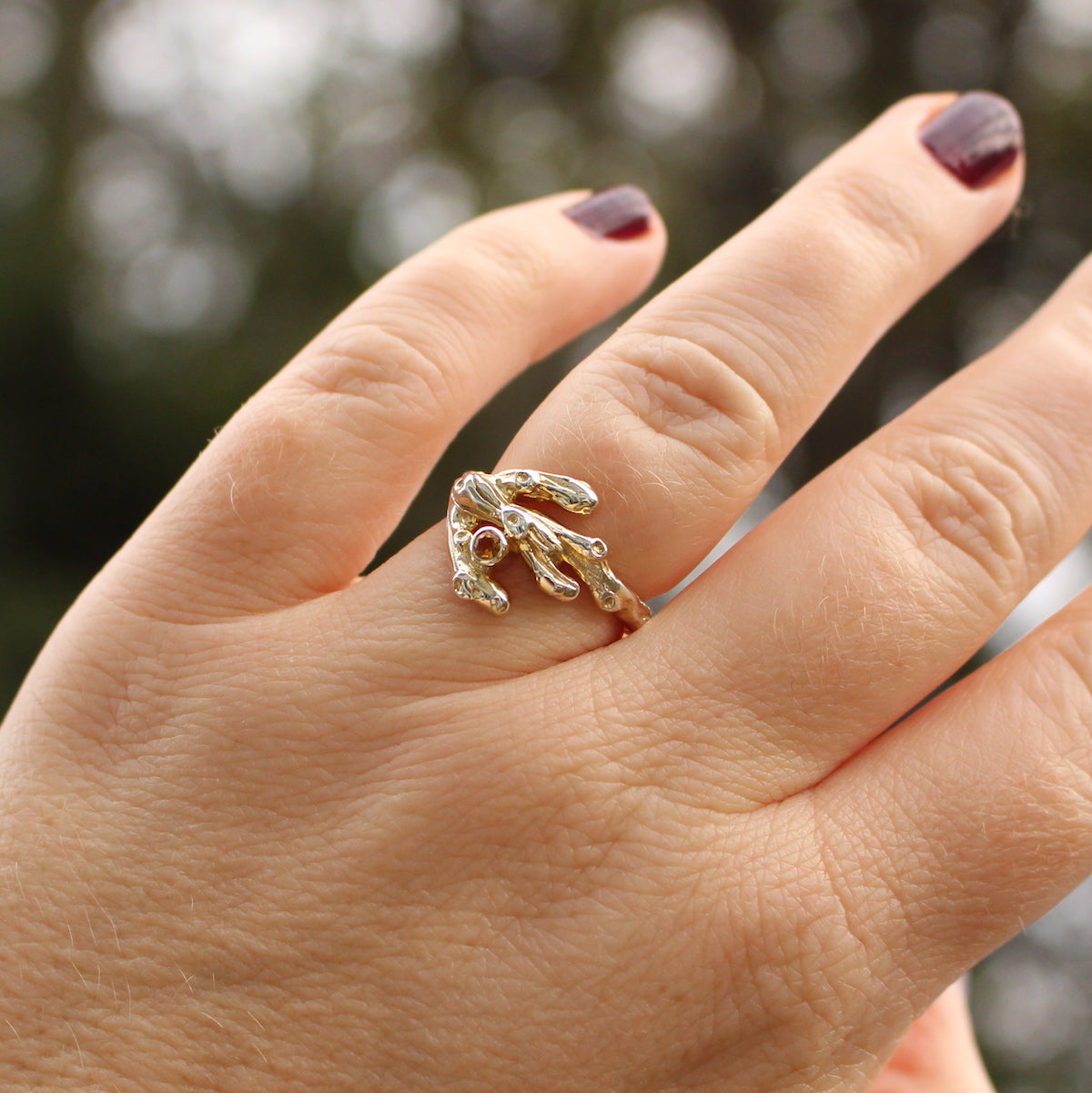 Samantha - branch ring - Kathryn Rebecca