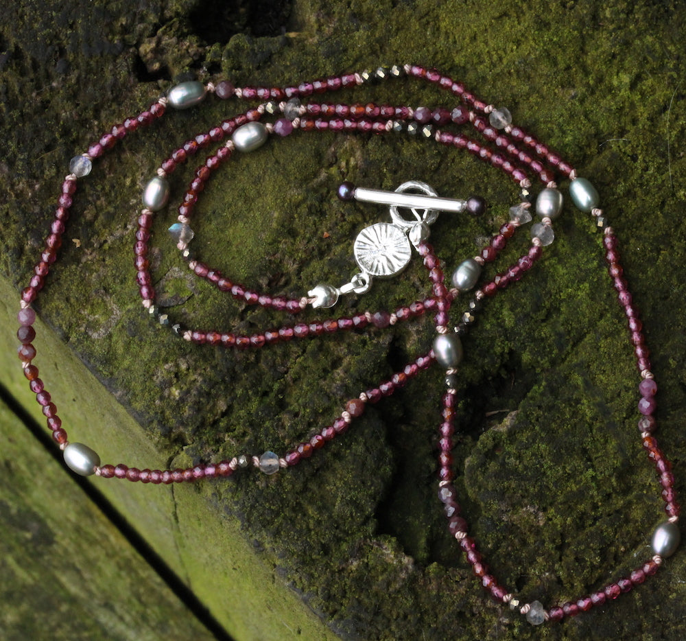 Gemstone Layering Necklace