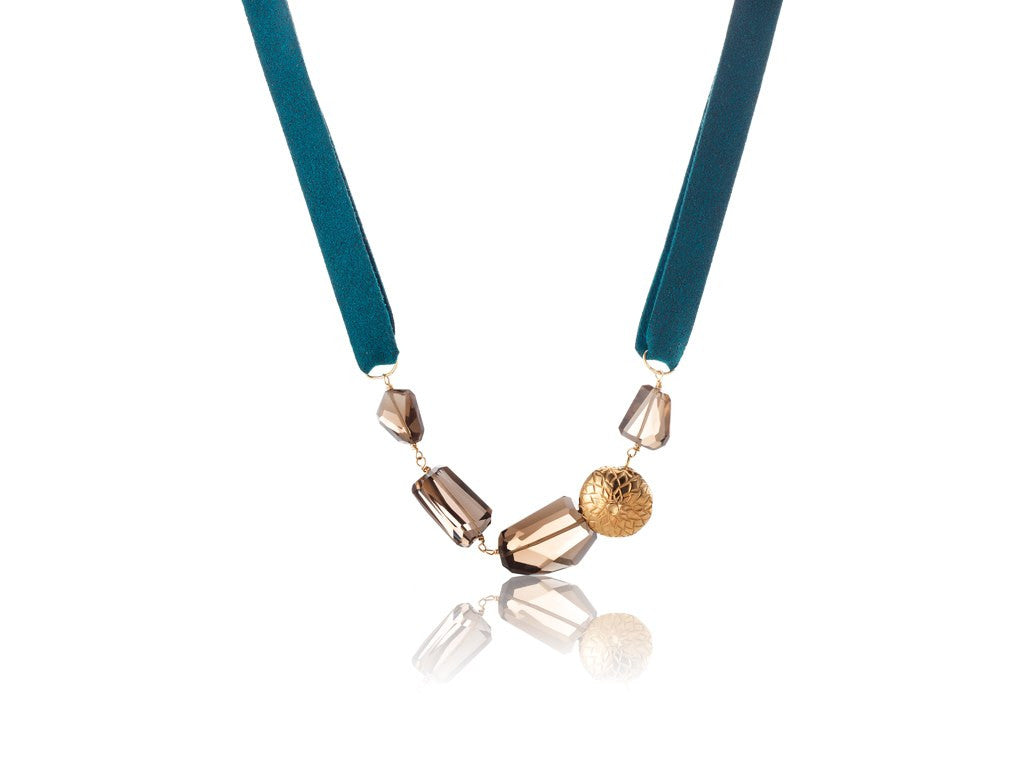 Fallen acorn - Statement necklace - Kathryn Rebecca