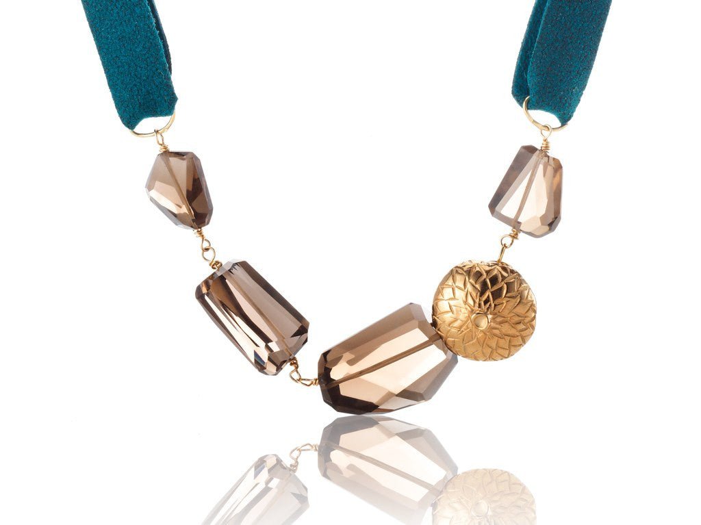 Fallen acorn - Statement necklace - Kathryn Rebecca