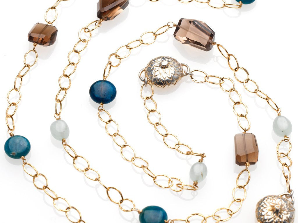 Fallen Acorn - long necklace - Kathryn Rebecca