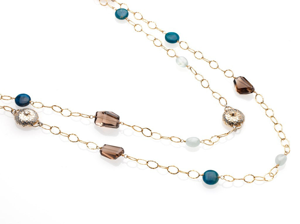 Fallen Acorn - long necklace - Kathryn Rebecca