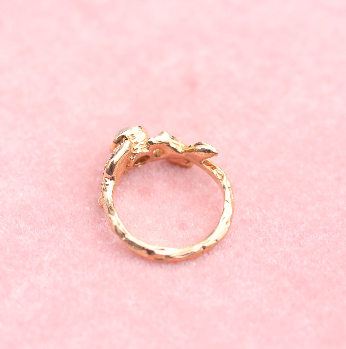 Leaf and Branch Rose cut Diamond Ring - Kathryn Rebecca