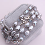 Pearl and Sapphire Necklace