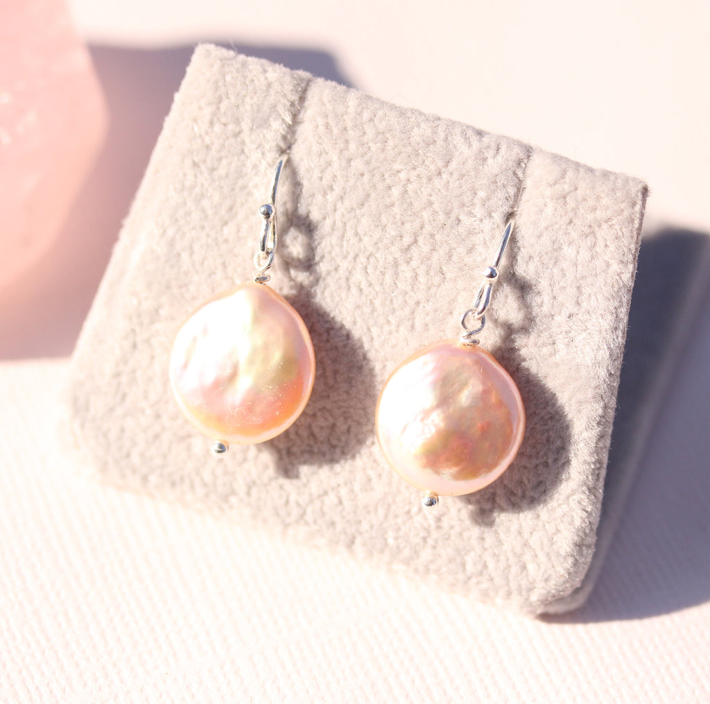 Drop Pearl Earrings