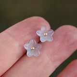 Forget-me-not earrings