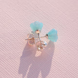 Forget-me-not earrings