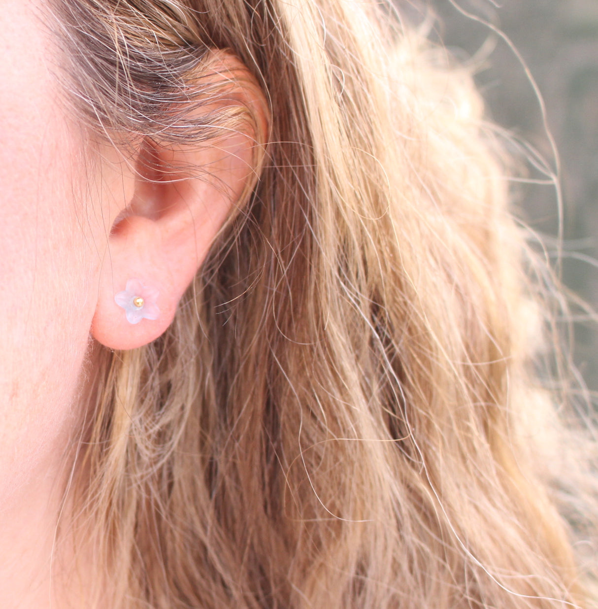 Forget-me-not earrings