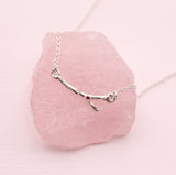 Delicate branch necklace