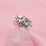 Seafoam Aquamarine & Diamond Ring - Kathryn Rebecca