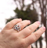 Seafoam Aquamarine & Diamond Ring - Kathryn Rebecca